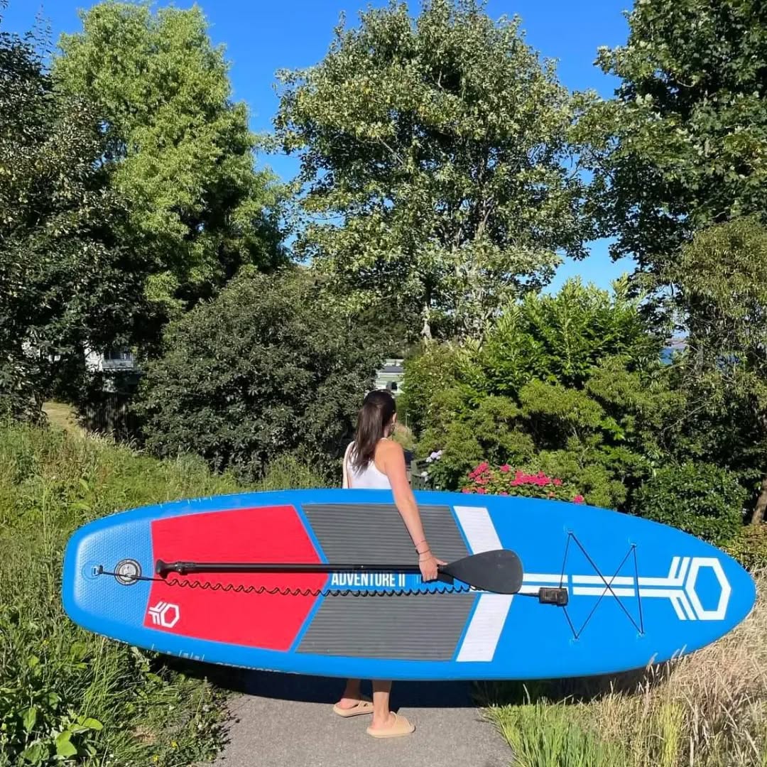 Want an inflatable SUP with a hardboard feel?
Look no further than the Offshore Paddle Adventure Board II !
#sup #supuk #paddleadventure #watersports #watersportsaddict
