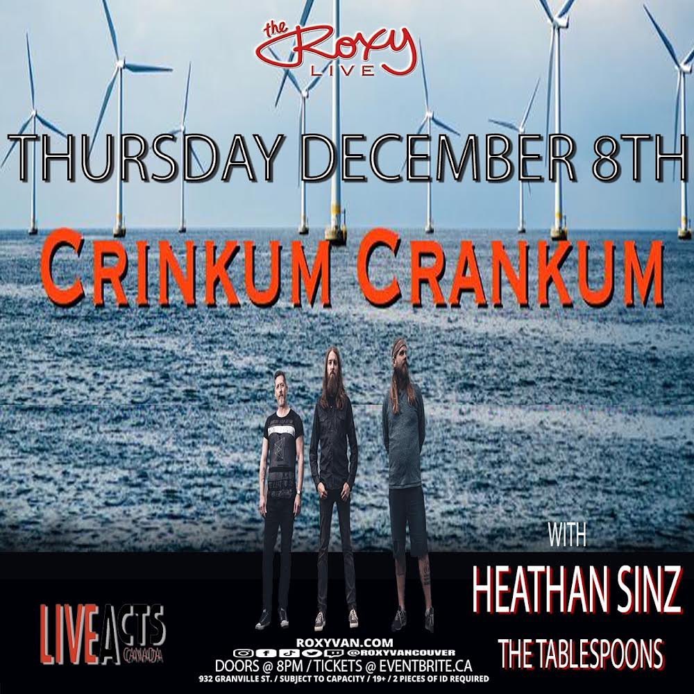 Gig Alert‼️Dec 8 @roxyvancouver