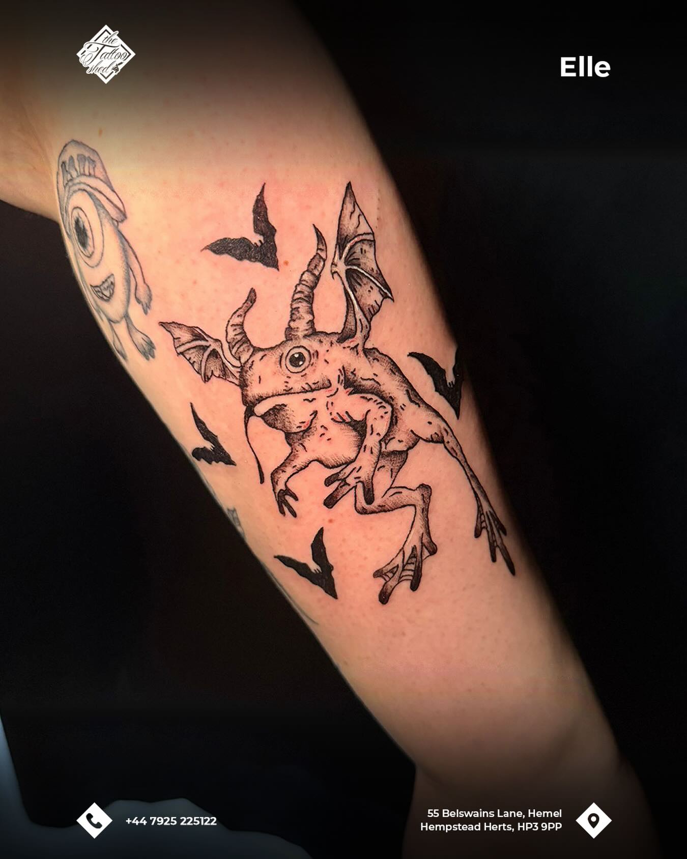 by Elle (@ellz.tattz)
📞 Contact us to book in today 07925225122
📍 55 Belswains Lane, Hemel Hempstead, Hertfordshire, HP3 9PP
#TattooShed #TattooParlour #tattoosofinstagram #Hertfordshire #HemelHempstead tattoo tattoolifestyle tattoos