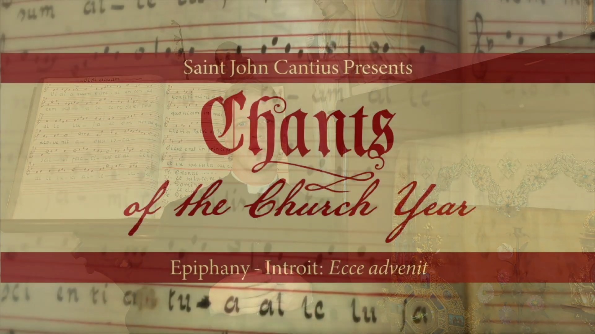 Chants of the Church Year - Epiphany - Introit: Ecce advenit
“Ecce” - Behold, and look deeply at a mystery surpassing our limited sensory perception. On this Feast, the Introit emphasizes that there is more to this Babe than meets the eye.