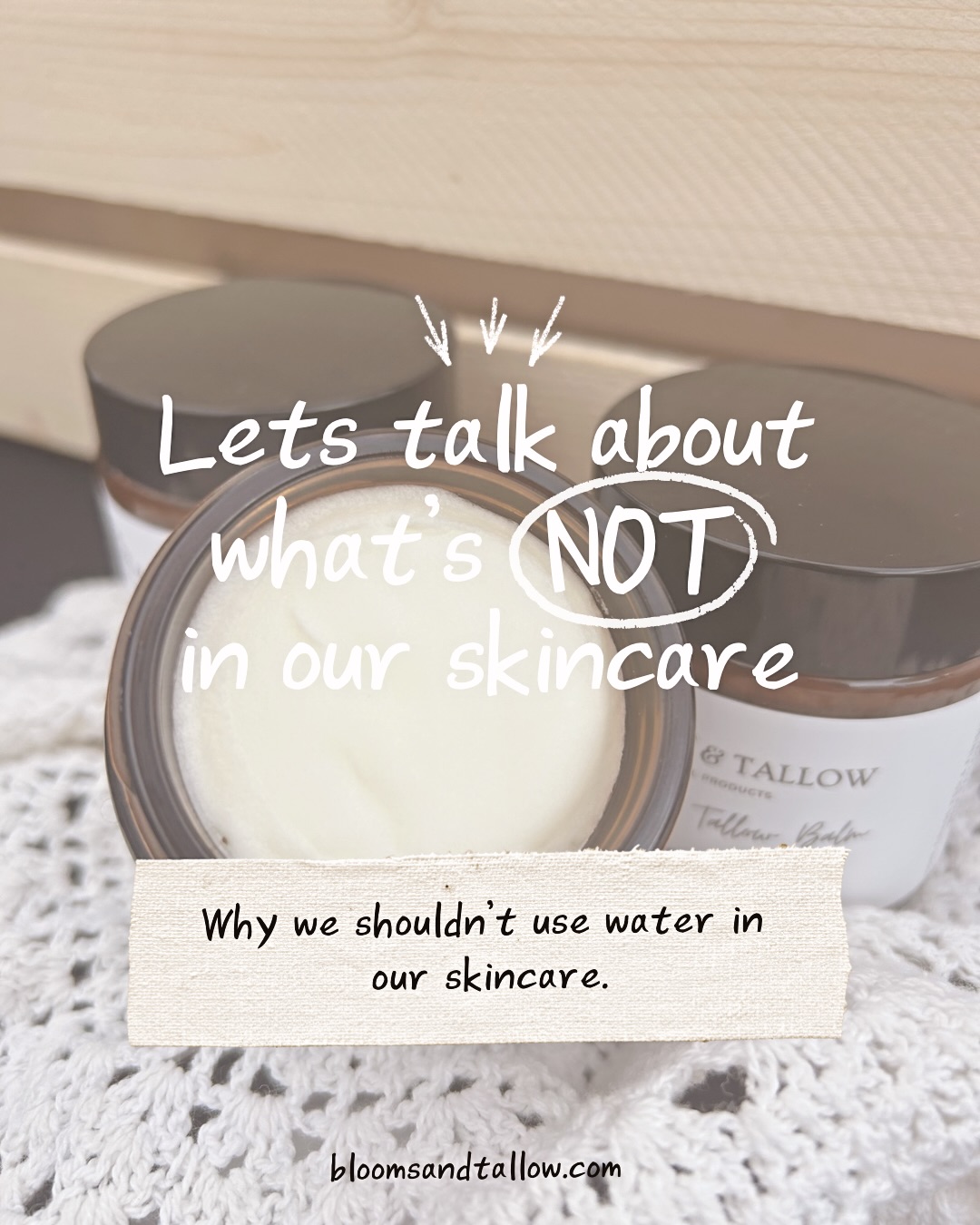 Nothing watered down about this tallow! 🐄
#bloomsandtallow #tallowskincare #farmtoskin #canadiansmallbusiness #beeftallow