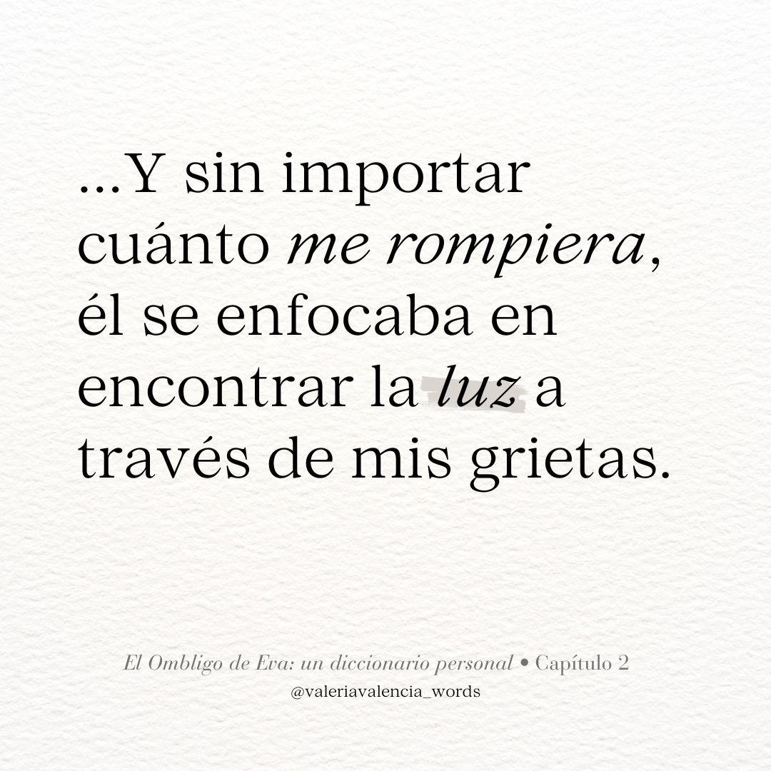 El Ombligo de Eva: un diccionario personal (página 22)
•
•
#escritura #balance #equilibrio #libro #librorecomendado #búsqueda #aspiración
#escritor #escritora #miprimerlibro #elpoderdelaspalabras #bienestar