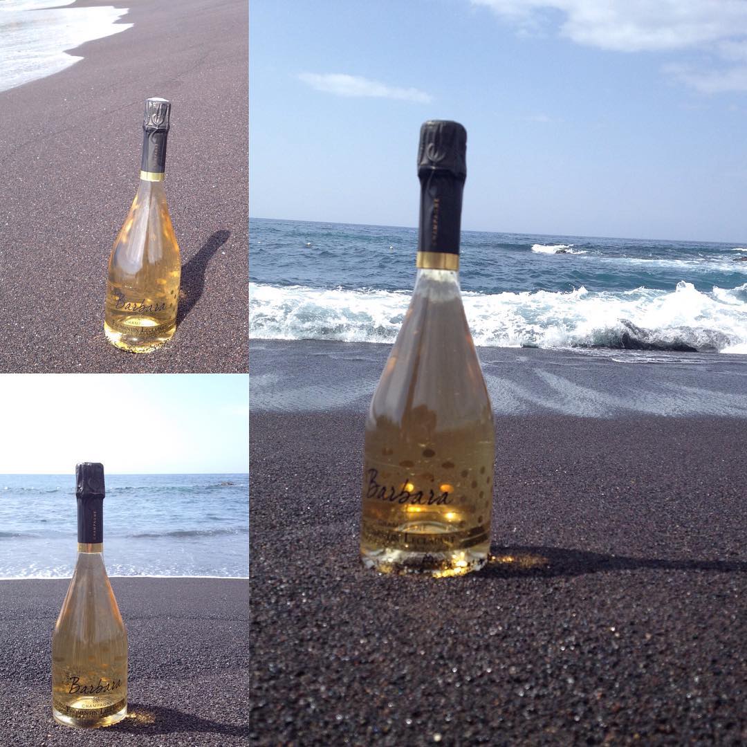 #champagnefromentinleclapart #tenerife #cuvéebarbara #fromentinleclapart #sable
