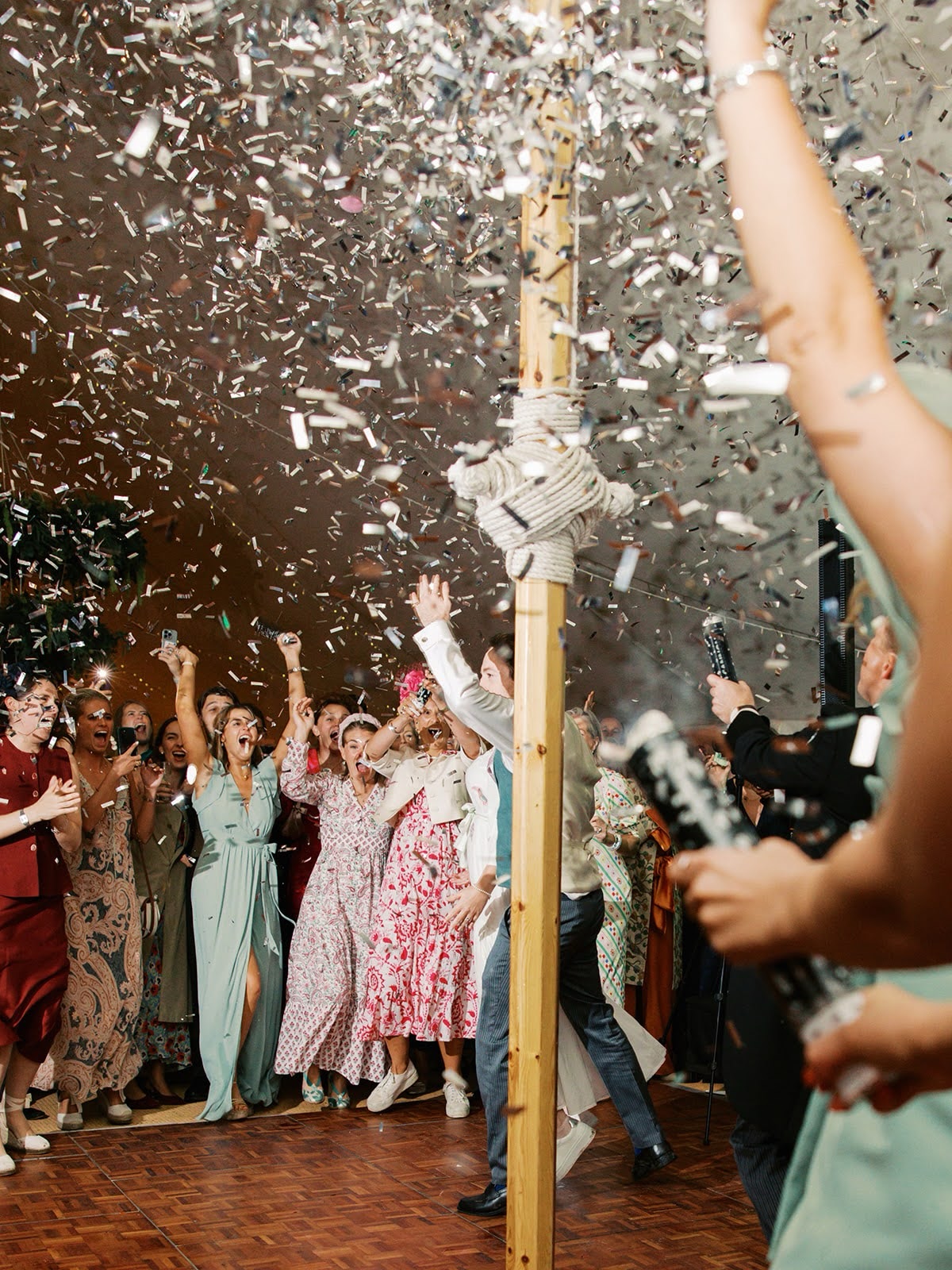 Confetti cannons erupt beneath the marquee peaks as the band kicks in!
Sax wailing, trumpets blazing and the dance floor exploding into pure, sparkly chaos.
A magical moment where the party truly comes alive! You can’t beat it.
Photographer - SL Photo and Film
Planner - @amandawhiston_weddings
#greenfarmmarquees #danceparty #itsawills