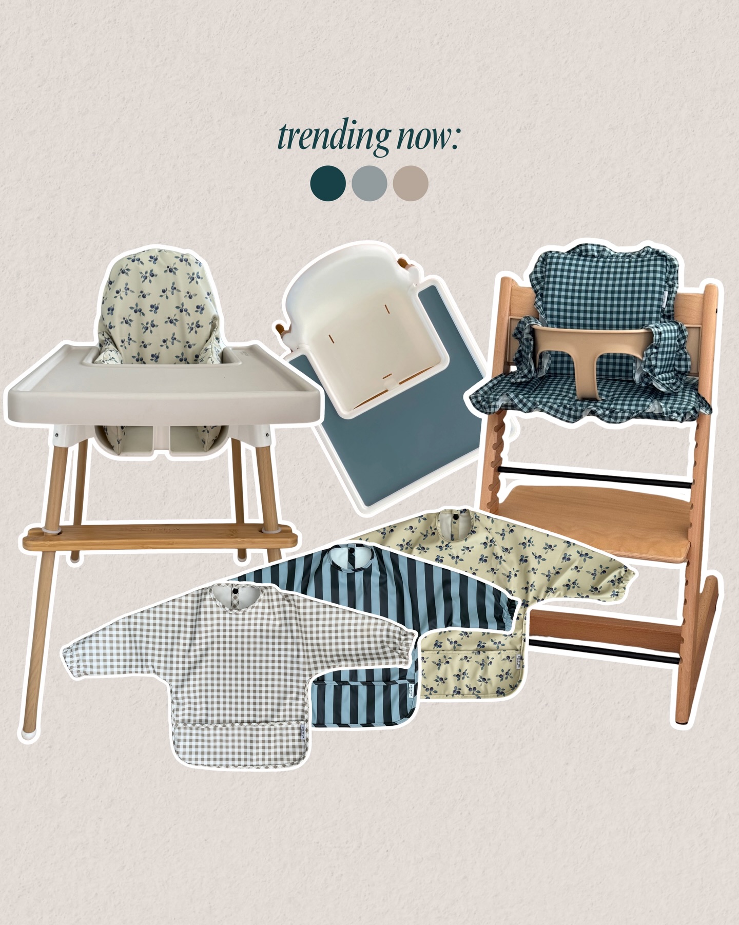Trending highchair & weaning accessories 🫐
Last chance to grab our Blueberry Gingham 2-in-1 cushion 💙 Only 4 remaining, and they won’t be restocked until March/April!
.
.
.
#tripptrapp #stokke #ikea #highchair #weaning #ikeahighchair #greyfoxdesigns