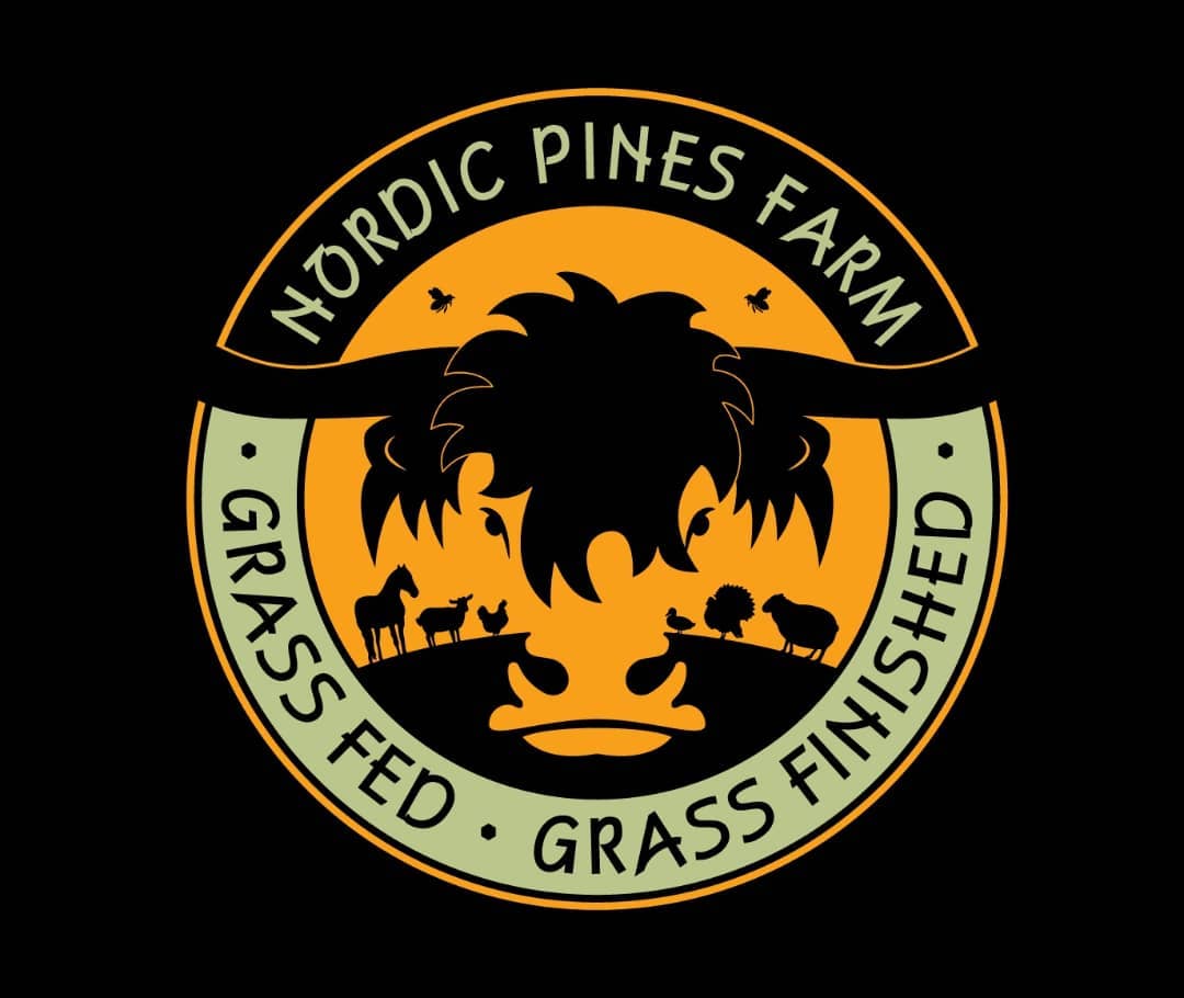 New logo design. How could I resist the opportunity to design a Highland coo? đ #logodesign #negativespace