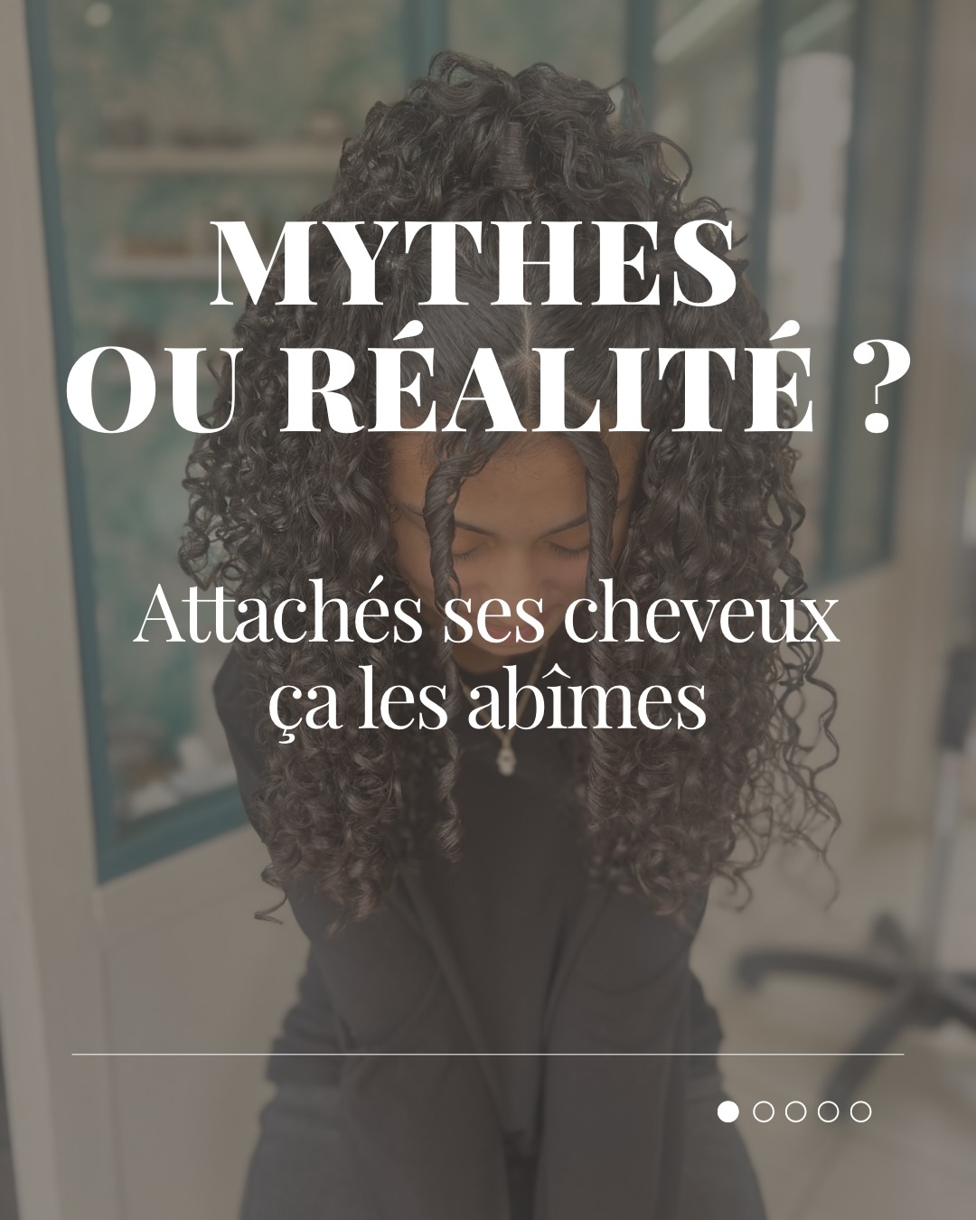 Attacher oui, les maltraiter non !
S’il sont propres, bien préparer et sans tensions excessive, aucun problèmes.
La clé ? les bons produits et les bons gestes
💇♀️ Envie de savoir ce qui est le mieux pour TES cheveux ?
Prends rendez-vous au salon et laisse nos expertes t’aider à protéger ta fibre au quotidien
📅 Réservation via le lien en bio