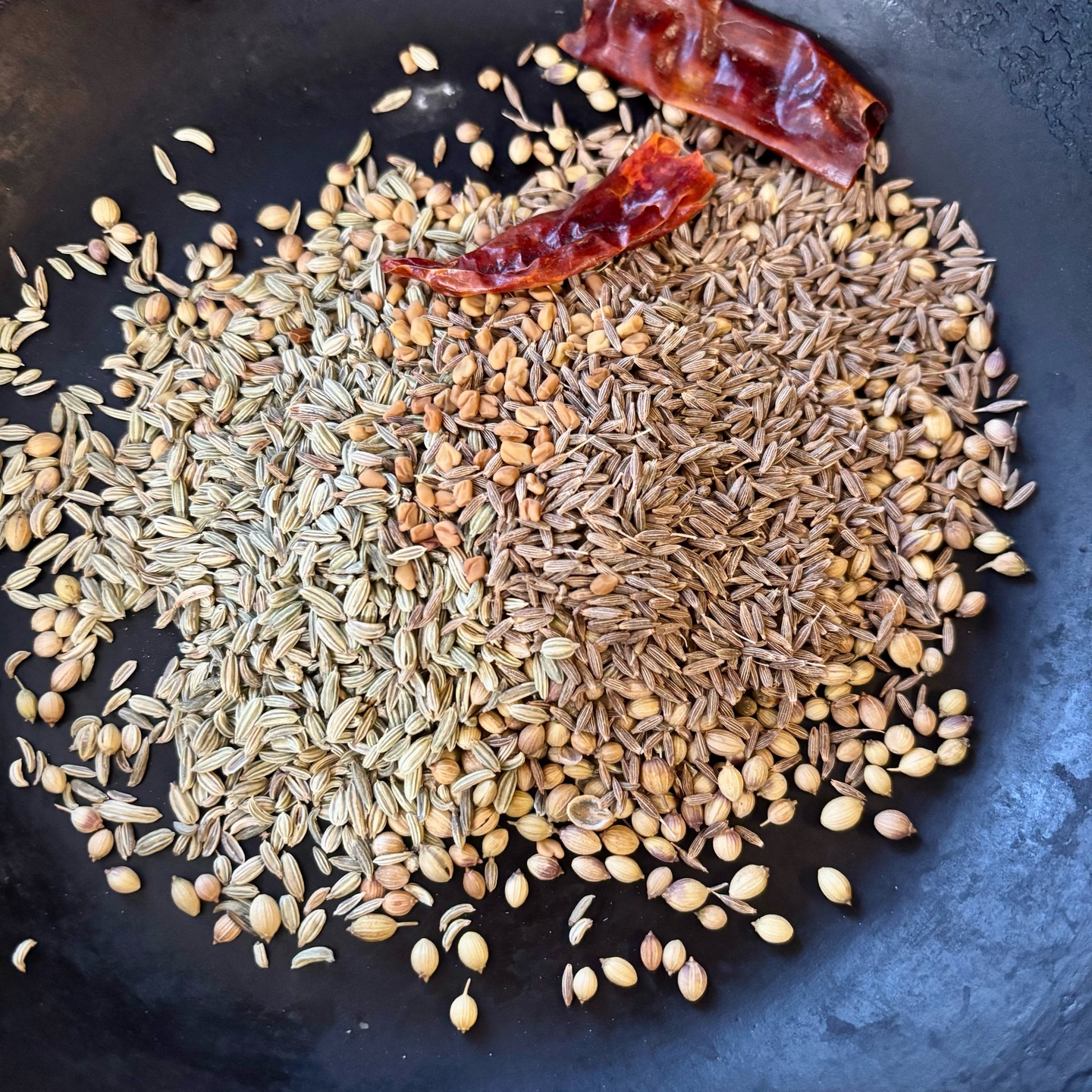 Working on a new chicken curry