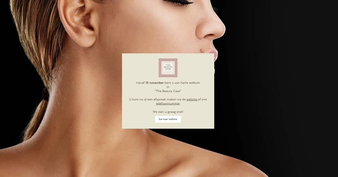 Onze nieuwe website is LIVE! Vanaf nu is het mogelijk om via de site een afspraak te maken voor een van de behandelingen vanaf 15 november a.s. Go check out www.thebeautycase.nl 😁