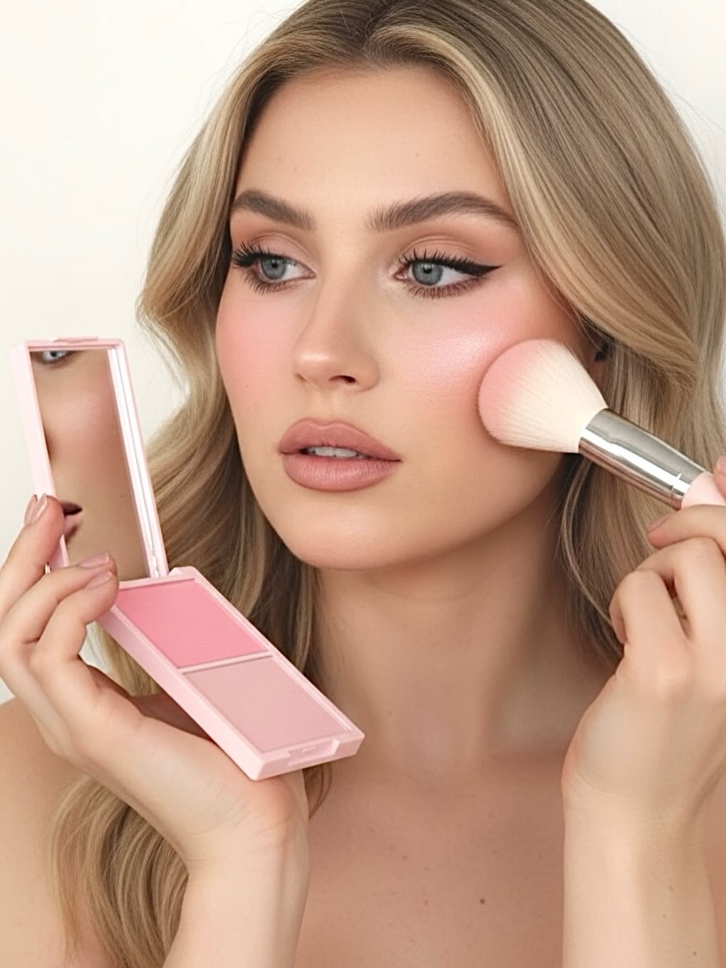 flawless Barbie pink blush !