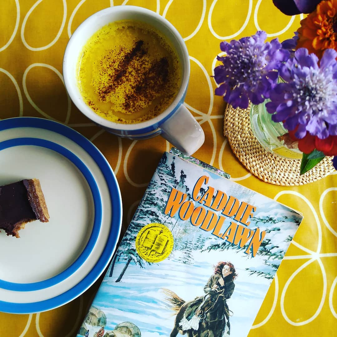 Settling down with a classic this morning - I've never read it before and it's meant to be a lovely read, perfect for fans of the Laura Ingalls Wilder....and for the first morning of quiet in the house for several months!