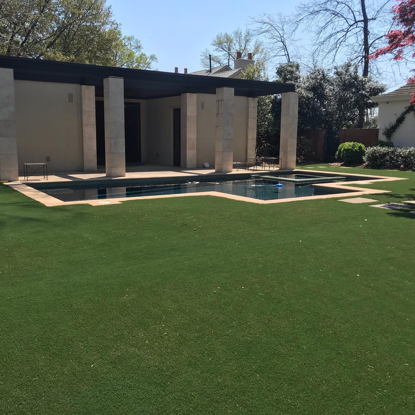Backyard perfection in Charlotte, NC! 🌿🏡✨ Our premium synthetic turf creates a lush, low-maintenance landscape that stays green year-round—no mowing, no watering, just effortless beauty. 🌱☀️
Ultimateturf.com
Info@ultimateturf.com
#CharlotteNC #LuxuryBackyard #LowMaintenanceLawn #UltimateTurf #petturf #dreambackyard