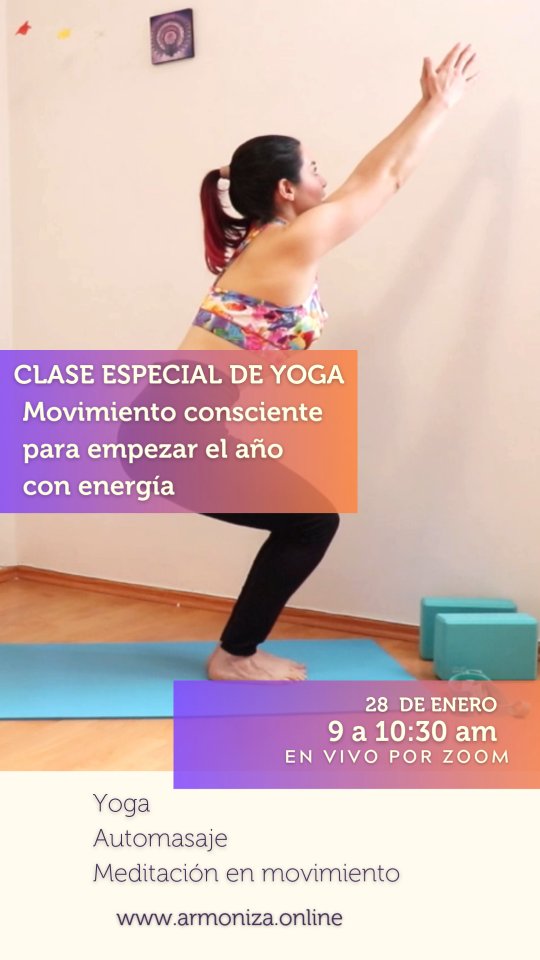 ✨ CLASE ESPECIAL DE ENERO — Movimiento Consciente para Iniciar el Año ✨
Este 22 de enero de 9:00 a 10:30 am, tendremos nuestra sesión en vivo por Zoom diseñada para recuperar energía física y mental. 🧘♀️🌿.
Trabajaremos con yoga suave, automasaje y meditación en movimiento para crear una base clara y estable para este nuevo ciclo.
Enfocaremos la práctica en dos centros energéticos clave:
🔴 Chakra Raíz (Muladhara) — estabilidad, seguridad y arraigo.
🔮 Chakra del Tercer Ojo (Ajna) — claridad mental, enfoque e intuición práctica.
🌿También daremos masaje a puntos relacionados con los riñones y la vejiga que según la medicina china en invierno ayudan con la energía vital y a movilizar el miedo y la ansiedad que nos impiden avanzar.
Una combinación perfecta para comenzar el año con energía sostenida, presencia y dirección ✨
Checa el enlace en mi biografía o en comentarios 🙌🏻✨
#autocuidado #yoga #amorpropio #meditación #desarrollopersonal