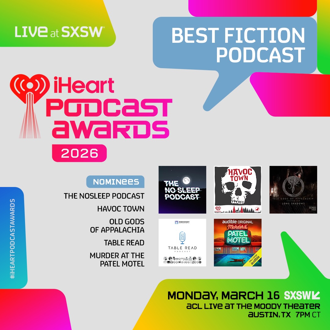Hard work and artistry paying off! Thank you @iheartpodcast for the nomination!! ⚡️⚡️⚡️
#iheartawards #fictionpodcast #tablereadpodcast