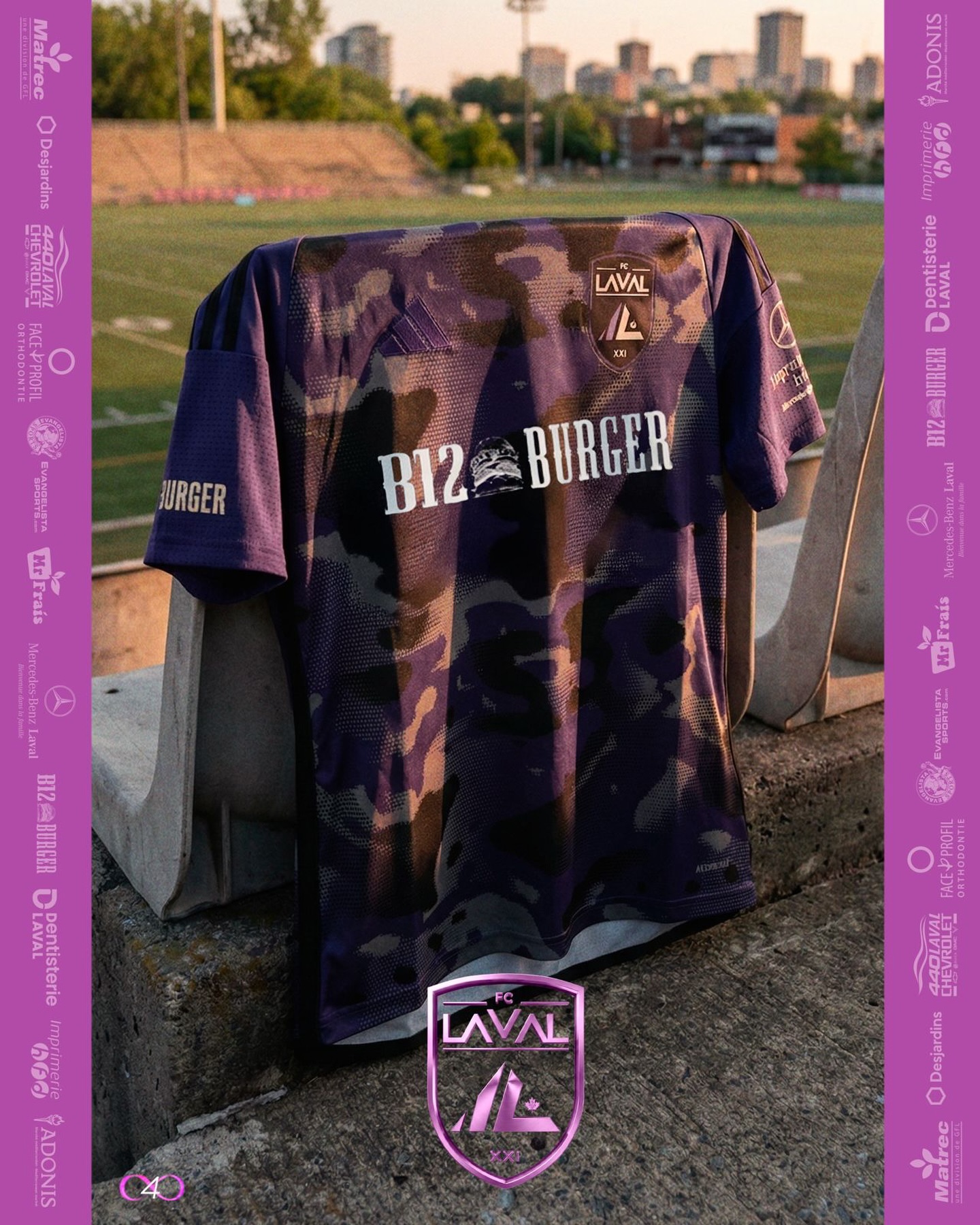 Un énorme merci à B12 Burger pour le soutien apporté à notre jeunesse, notre passion du soccer et notre fierté communautaire. 🙏🏻💜
Big thank you to B12 Burger for supporting our youth, our soccer passion, and our community pride. 🙏🏾💜
#FCLaval #Partnership #communauté #community #Partenariat