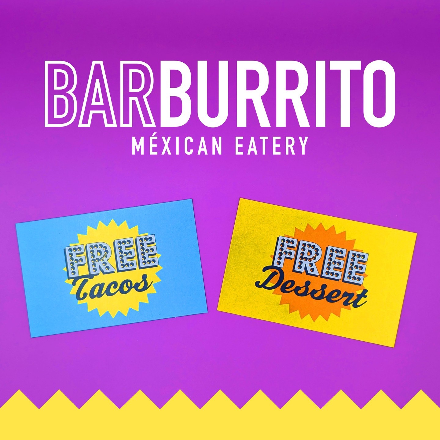 VARIOUS X @barburritouk 🌮✨
Whether it's tacos or desserts, the visual treat is always on point. 🎨🍨
#DesignInspo #VoucherStyle #TacoTreats #VisualDelight #BusinessCards