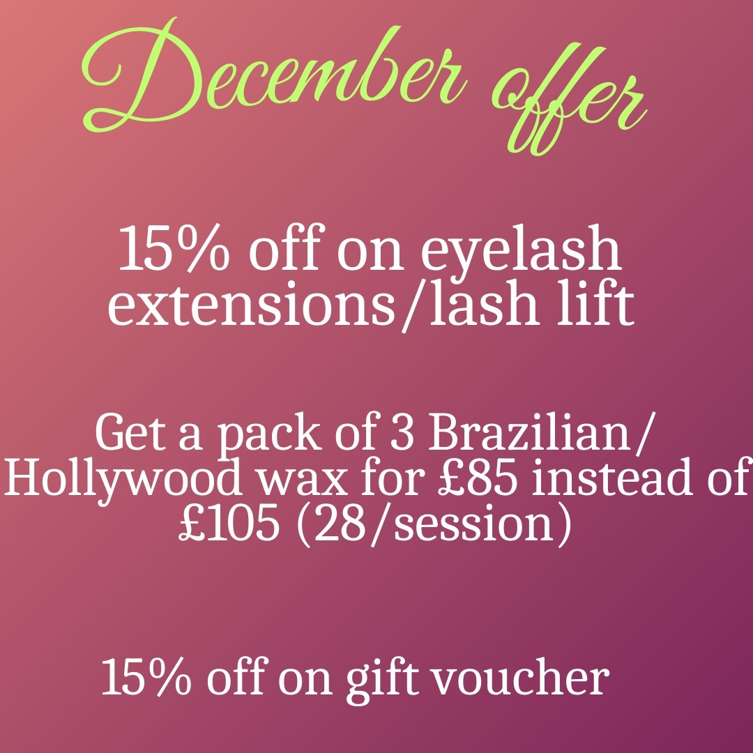 Its time for Christmas glam. Come get ready with us and indulge yourself with some Christmas offers🌸
#dearbeauty #dearbeautylondon #eastsheen #eyelashes #eyes #lashextensions #lashlift #brazilianwax #hollywoodwax #giftvoucher #eastsheen #richmond #barnes #eastsheenvillange #eastsheenprimaryschool #eastsheenmums #putney #putneymums #beautysaloneastsheen #richmondbeautysalon #mortlake #mortlaketoputney #beautybarnessensialoil
