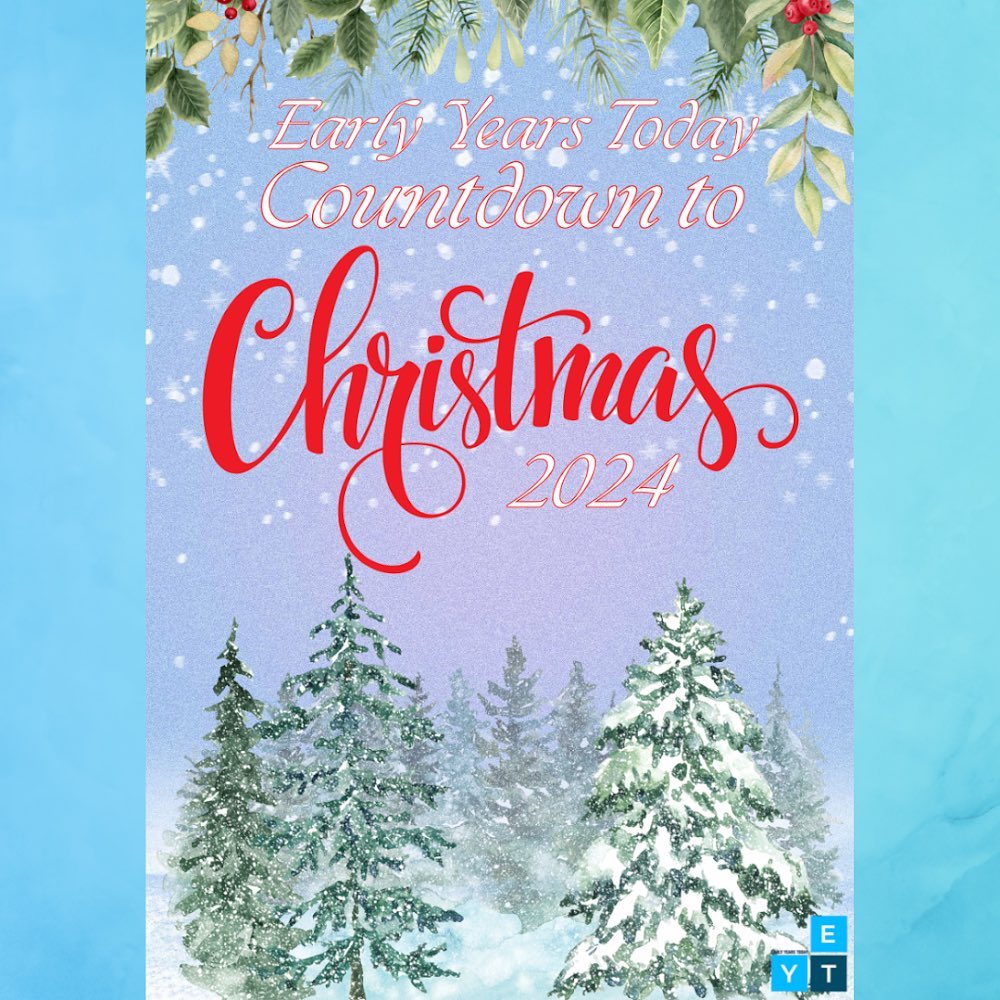 The countdown to Christmas is officially on! Be sure to check out Early Years Today’s 2024 Countdown To Christmas feature where we showcase new products and services every Friday! Link in our bio 🤩💻