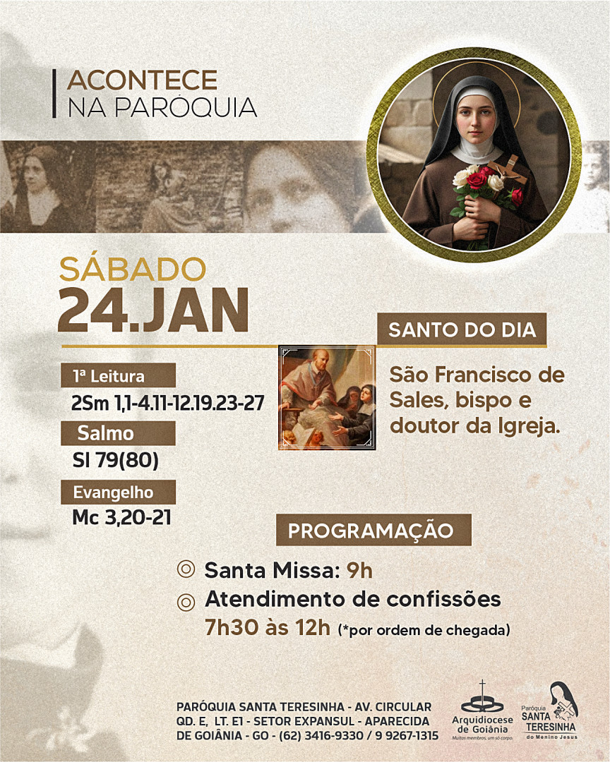 Programação dia- 24/01