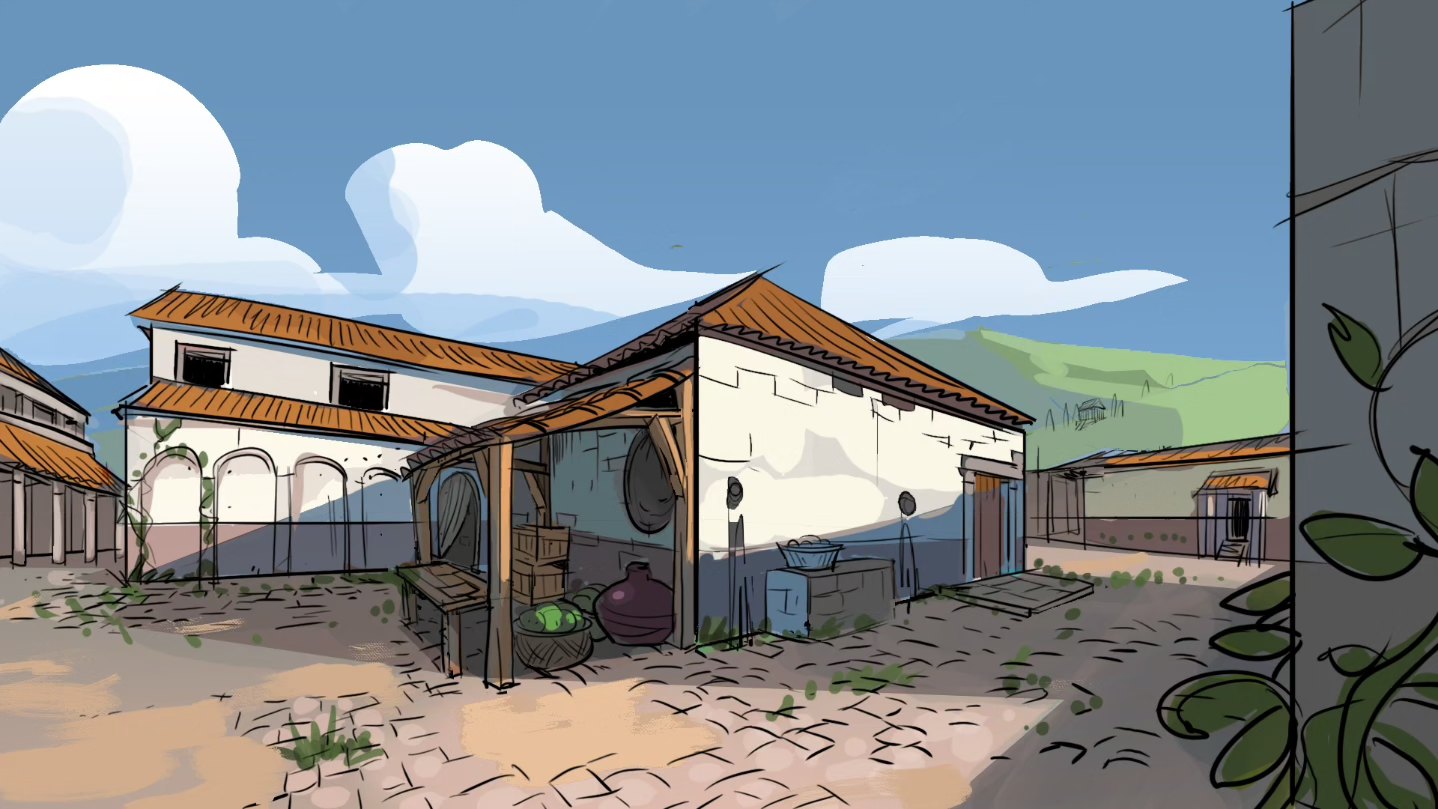 L’antique Argos s’était développée au pied de la plus haute de deux collines, situées sur un site dominant une large plaine bordée de toutes parts par des montagnes et ouverte au sud sur la mer.
✏️ @art_of_nicolas_leroy
🔍 #recherchesgraphiques #proofofconcept #lesvoyagesdanaximandre #architecture #architectureantique #maisongrecque #argos #argolide #greceantique #grècearchaïque #anaximandre #anaximander #miniserie #sciencefiction #fictionhistorique #astronomie #cosmologie #2danimation #dessinanimé #2d #leprojetanaximandre