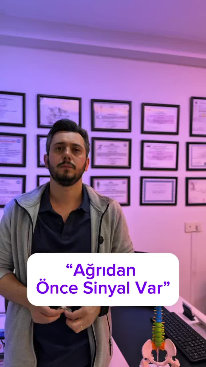 Ağrı genellikle vücudun ilk verdiği sinyal değildir.
Öncesinde sertlik, hareket kısıtlılığı veya belirli aktivitelerde rahatsızlık hissi ortaya çıkabilir.
Bu küçük sinyaller fark edilmediğinde, vücut daha güçlü bir uyarı vermeye başlayabilir.
Bu nedenle vücudun verdiği erken işaretleri önemsemek, farkındalık açısından değerlidir.
📎 Bu içerik genel bilgilendirme ve farkındalık amacıyla hazırlanmıştır.
Teşhis ve tedavi niteliği taşımaz.
#bilgilendirme
#kasagrisi
#boyunağrısı
#hareketfarkındalığı
#omurgasağlığı
#fizyoterapi
#fizyoterapiverehabilitasyon
#belagrisi