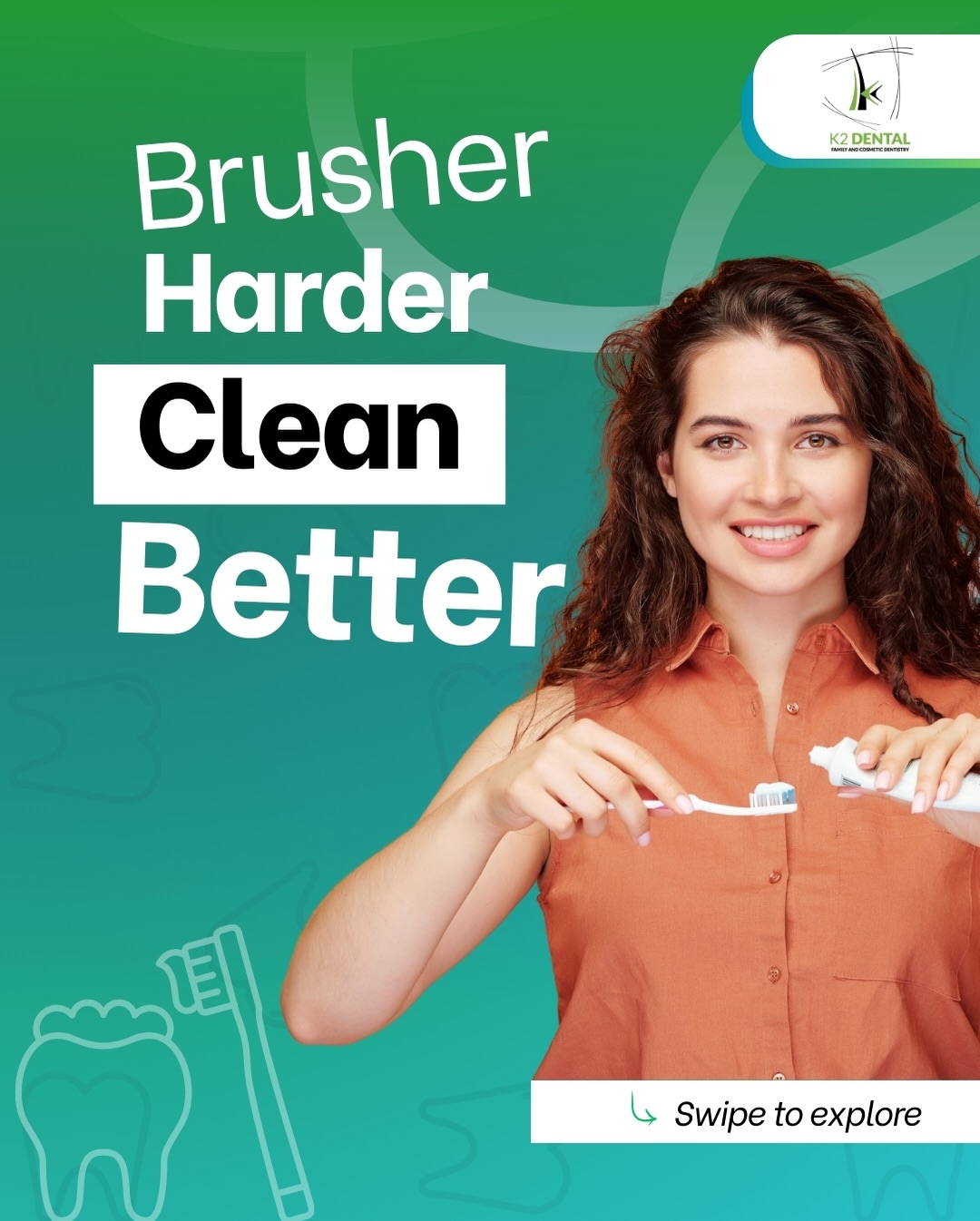 Brushing harder doesn’t mean brushing better 🦷
In fact, brushing too hard can damage your enamel and irritate your gums.
✔️ Use a soft-bristle toothbrush
✔️ Brush gently for two minutes
✔️ Twice a day is all you need
Small habits make a big difference in your smile
📞 905-710-5252
🌐 k2dental.ca
Swipe to learn more & take care of your teeth the right way.
#K2Dental #DentalTips #HealthySmile #GentleBrushing #OralHealth