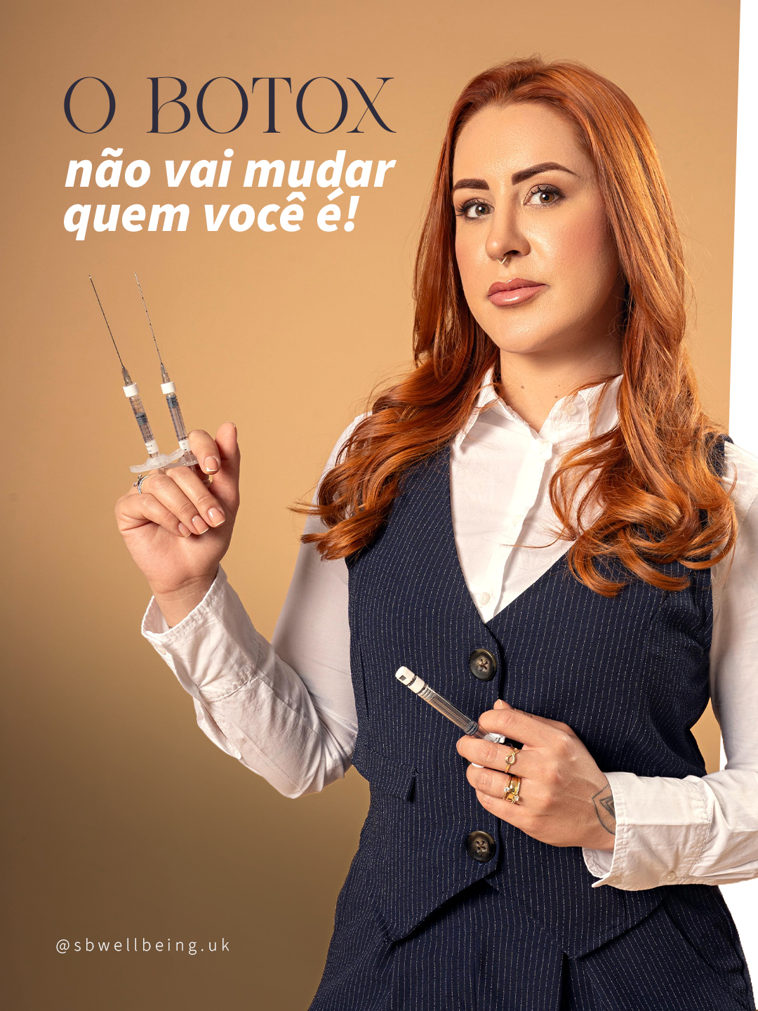 Botox não é sobre congelar expressões.
É sobre prevenir, suavizar e manter a naturalidade ao longo do tempo.
Quando bem indicado, ele ajuda a evitar que as linhas se tornem marcas profundas, mantendo o rosto leve, descansado e com movimento natural. ✨
Cada rosto é único.
Por isso, o resultado ideal começa sempre com uma avaliação cuidadosa e personalizada.
Agende seu horário comigo: +44 7398 192413
.
Botox isn’t about freezing expressions.
It’s about prevention, softening lines, and maintaining natural results over time.
When properly indicated, it helps prevent fine lines from becoming deep wrinkles, keeping the face looking fresh, rested, and naturally expressive. ✨
Every face is unique.
That’s why the ideal result always starts with a careful, personalized assessment.
Book your appointment with me:
📲 +44 7398 192413