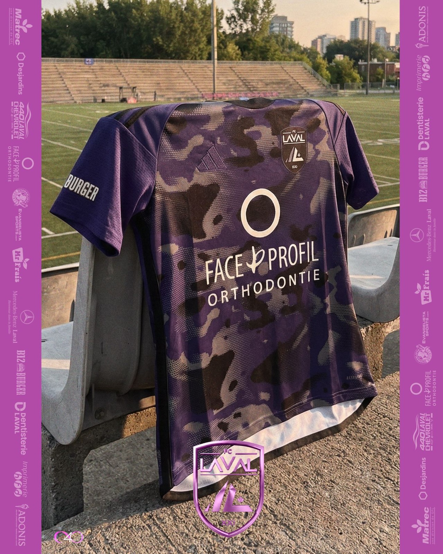Un énorme merci à Orthodontie Face & Profil pour le soutien apporté à notre jeunesse, notre passion du soccer et notre fierté communautaire. 🙏🏻💜
Big thank you to Orthodontie Face & Profil for supporting our youth, our soccer passion, and our community pride. 🙏🏾💜
#FCLaval #Partnership #communauté #community #Partenariat