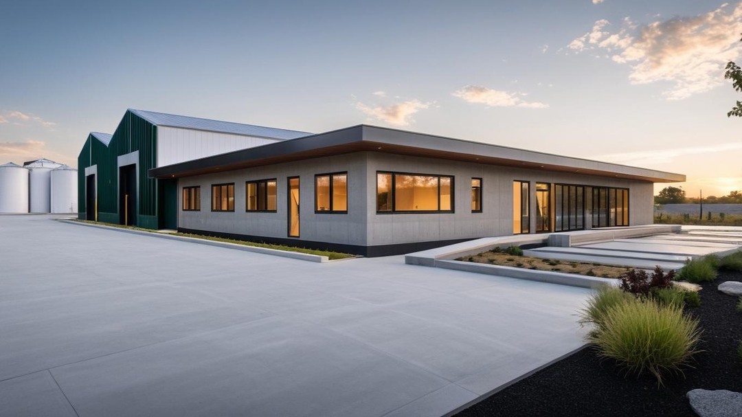 Propuesta de Oficinas Administrativas OTEY GO en el Parque Industrial Escuadrón. Este proyecto contempla dos fases: la etapa 1 con un edificio de un piso y 453,9 m2, seguido por una etapa 2 que incluirá el segundo nivel adicional.
Nuestro enfoque se basa en un diseño limpio, utilizando materiales puros que reflejan los valores de la empresa: sostenibilidad, cuidado del medio ambiente y un compromiso sólido con el entorno. Mantendremos un espacio organizado y en armonía con el entorno industrial y natural.