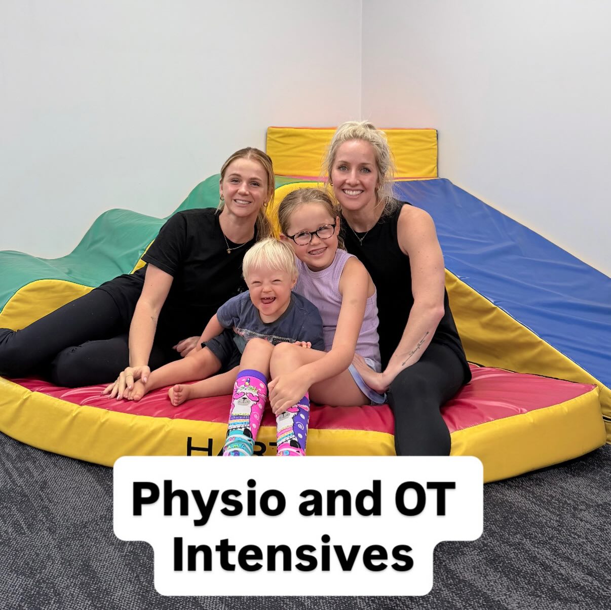 THATS A WRAP!
✨ 2 weeks of Physio and OT intensives
✨ 15 kids
✨ 144 hours of therapy
✨ Ages ranging from 2 to 14 years
✨ Throw in the NISE Stim Level 2 course in the middle for fun!
✨ So many goals achieved! 💪🏻
#physiotherapy #occupationaltherapy #paediatrics #dynamicmovementintervention #sensoryintegration