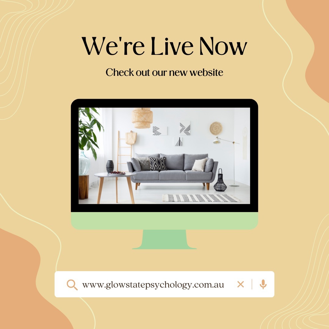 We're live now!!
Nervous/excitement as I hit publish.
Share in the bubbly energy with a visit to the home of Glow State Psychology.
www.glowstatepsychology.com.au
#websitelaunch #psychologyassessment #womeninbusiness