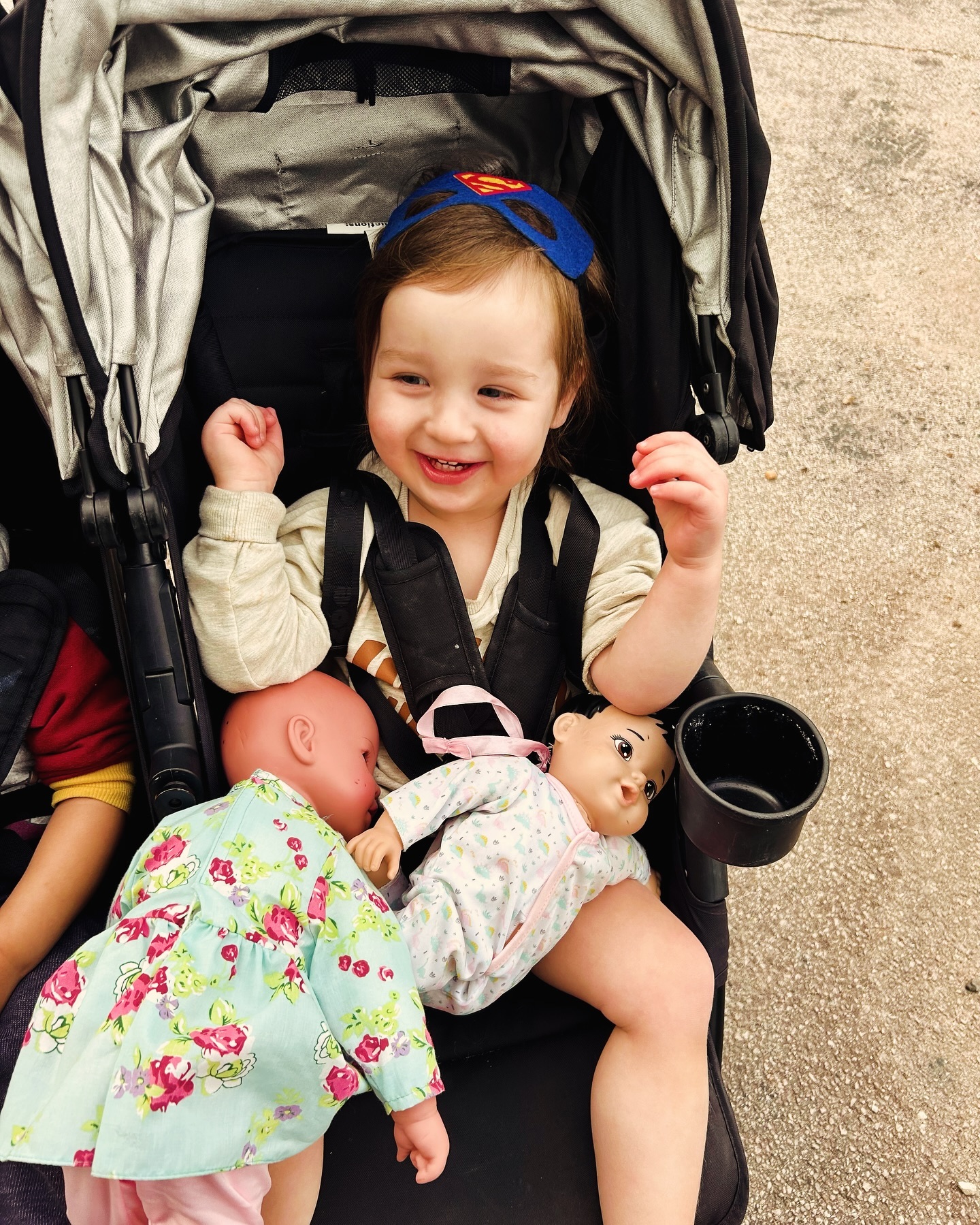 My daughter, with twin big brothers and her own twin sibling, strutted out the door for our evening walk with two baby dolls in hand and a Superman mask on. She knows what’s up.
Twin mamas = Superwomen 🦸🏻♀️
#TwinMomLife #SuperMom #MomOfTwins #TwinMama #RaisingTwins #GirlMom #Superwoman #FamilyWalks #MomLife #MomOfMultiples #TwinSquad #ToddlerTwins #EveningWalks #ParentingTwins #MomGoals #twin #twinstagram #twinsofinstagram #twinningtwice