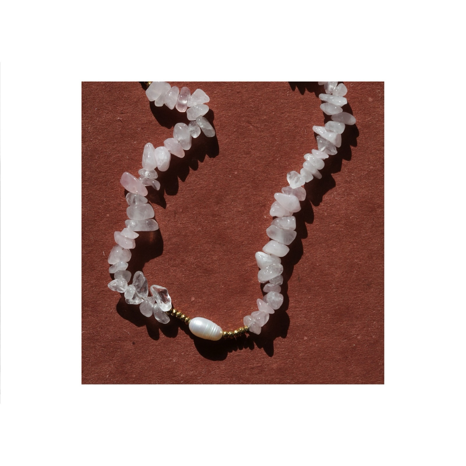 Rose Quartz natural stone holistic necklace with fresh water pearl charm🩷
Rose Quartz is a beloved gemstone known for its delicate pink hue and its association with love, compassion, and emotional healing. Here are some commonly attributed metaphysical properties of Rose Quartz:
Unconditional Love: Rose Quartz is often referred to as the “Stone of Unconditional Love.” It is believed to emit a gentle, nurturing energy that resonates with the heart chakra, promoting love, compassion, and forgiveness. Rose Quartz encourages self-love and acceptance, as well as empathy and understanding towards others.🫶
#sumotheia #sumotheiashop #onlinejewelrystore #jewelrydesigner #jewelrylover #jewelryoftheday #jewelryaddict #holistichealing #holisticlifestyle #RoseQuartz #pearl