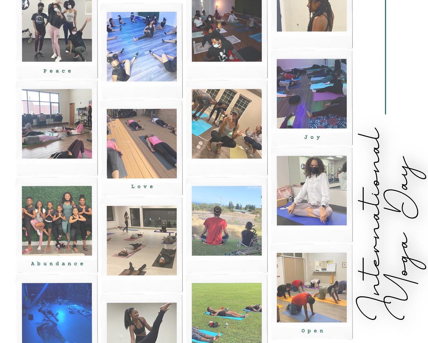 The mission of FLOFI is to share these same safe, supportive spaces that we have created in the Baltimore/Washington area, with the entire world. Our goal is to maintain the integrity of yoga by respecting and honoring the principles and foundations the practice was built on.
We are eternally grateful for our ability to spread the beautiful practice of yoga within our communities. Thank you to all of our past, present, and future students for trusting us with your scared practice. Thank you to our fellow yoga teachers for spreading life's true joy by guiding others through following a yogic lifestyle. Most of all, thank you for supporting the #GrowitheFLO movement.
Happy #InternationalYogaDay,
Sasha & Ashley 🧘🏽♀️💫🌊
#yogaforhumanity #yoga #meditation #mindfulness #blackgirlyoga #gratitude #yogateacher #yogisofinstagram #healthylifestyle #peace #abundance #summersolstice