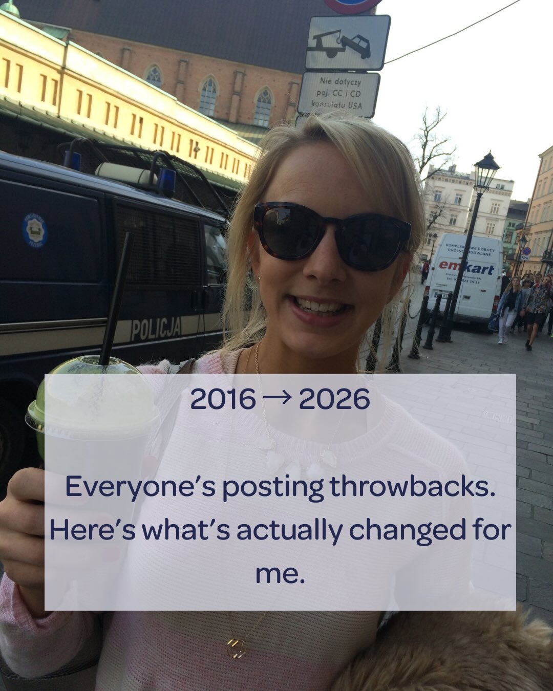 Looking back at 2016, I can see how much effort I was pouring into holding everything together.
On the surface, life looked good. Inside, my body was quietly asking for something different.
This wasn’t a dramatic turning point or a quick fix.
It was years of unlearning the belief that rest had to be earned, that food had to be worked off, that my worth was tied to how much I could push.
What changed wasn’t my ambition - it was how I related to my body.
Health stopped being something I’d “get to later” and became the foundation for everything else.
I share this because I see so many capable, driven people stuck in the same loop - doing more, trying harder, while feeling increasingly disconnected from themselves.
Change didn’t come from more pressure.
It came from nourishment, steadiness, and learning to listen.
If this resonated, save it for a moment when you need the reminder 🤍