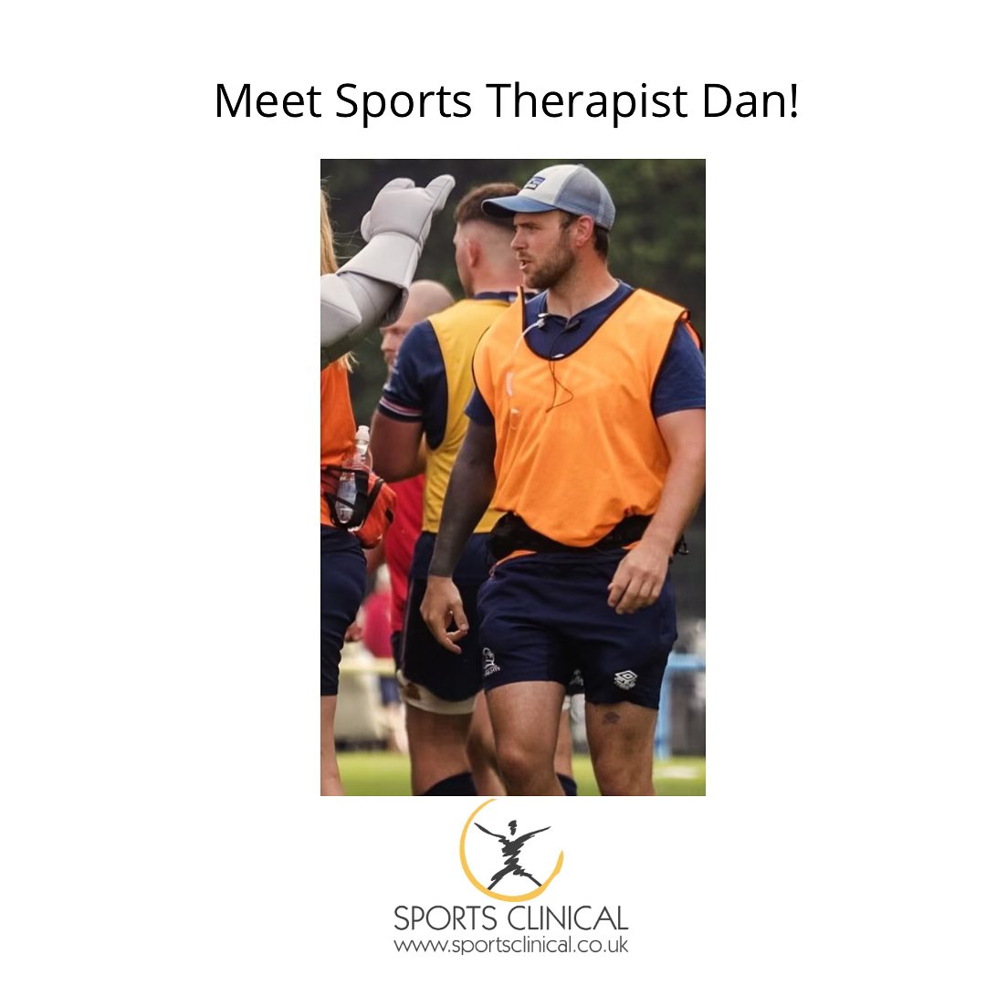 “Hi, I’m Dan a graduate sports therapist! With a passion for helping both athletes and individuals of all activity levels, I’m dedicated to helping you on your journey to optimal health and peak performance. Whether you’re recovering from an injury or aiming to enhance your athletic abilities, I’m here to provide personalised care and support every step of the way.”
Dan is going to be covering Bex’s maternity leave from September to March and is really looking forward to meeting all her lovely clients!