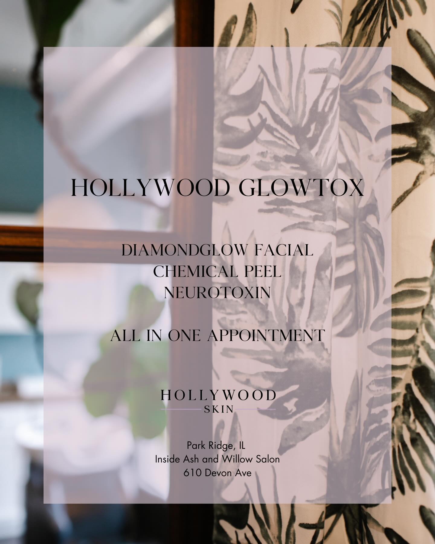 This all-in-one treatment combines DiamondGlow, a rejuvenating chemical peel, and Botox to give you radiant, smooth skin in just one appointment.
Start with a DiamondGlow facial to exfoliate, extract, and infuse your skin with custom serums for instant glow. Then, refine your skin texture and brighten your complexion with a chemical peel, followed by Botox to smooth fine lines and wrinkles.
Book now by visiting HWSkin.com
#HollywoodSkin #HollywoodSkinParkRidge #ParkRidgeMedspa #DiamondGlow #ChemicalPeelParkRidge