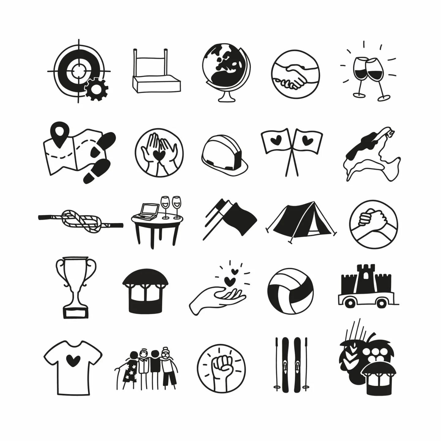 Elaboration de pictogrammes × FVJC × 2023