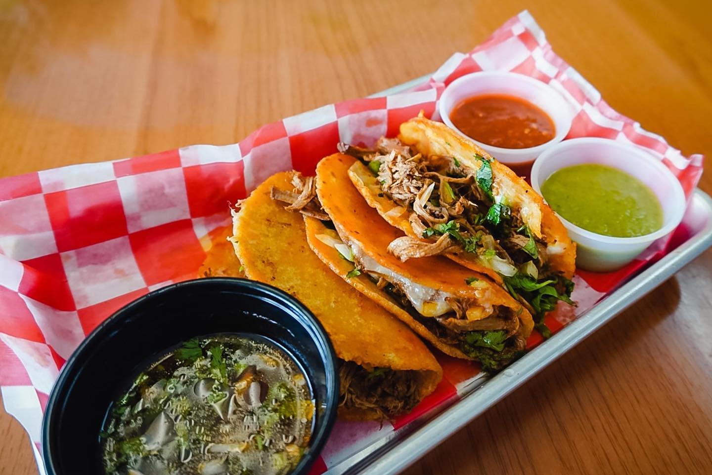The best Quesabirria Tacos in Tampa Bay! 🌮
Available everyday at #TaqueriaEmanuel