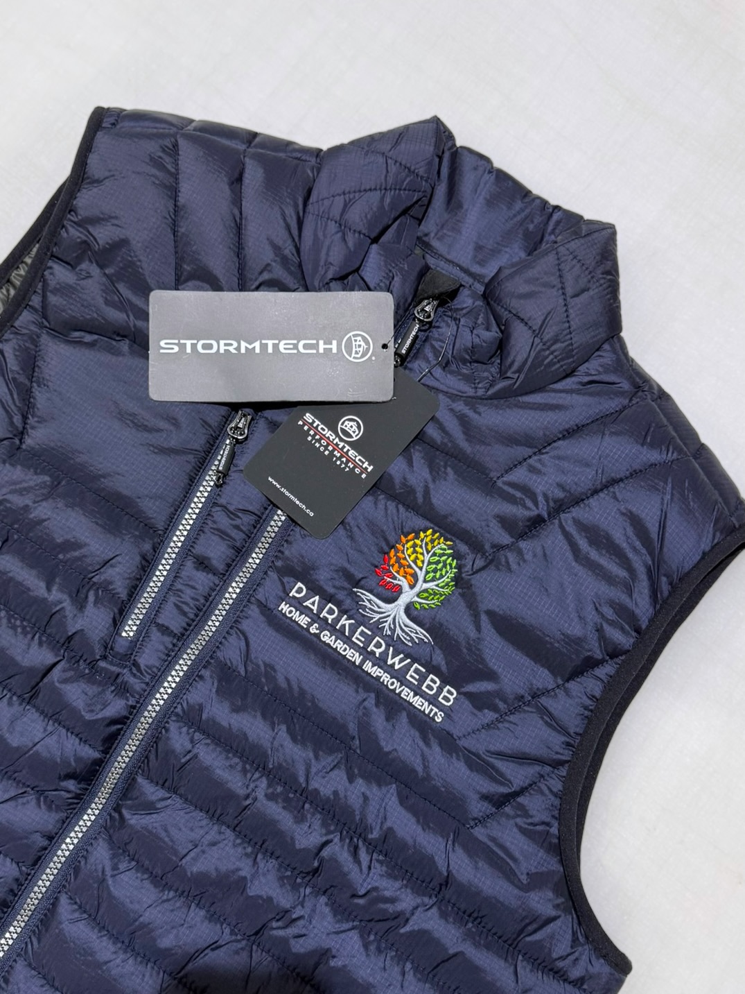 Custom embroidered Stormtech Gravity Thermal Vest for Parker Webb Home Improvements 💯 @parkerwebb.homeandgarden
Stormtech Gravity Thermal Vest - ST805
Wizard Embroidery
📞 01788 833020