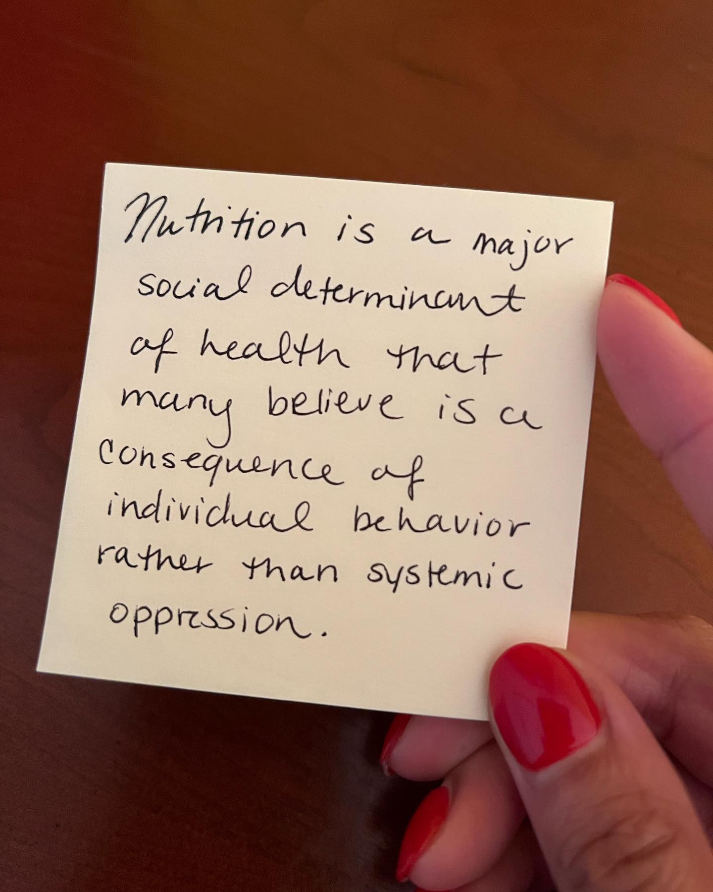 Social determinants are the conditions in which we live, learn, work, worship, and play. These conditions include environmental, social, and economic factors like air and water quality, transportation access, access to safe, affordable and culturally relevant food, affordable housing, opportunities for education and employment and much more.
These physical, environmental And social determinants drive 50 percent of health outcomes while health behaviors like smoking, nutrition, and exercise only account for 30 percent.
Said succinctly: Encouraging and empowering people to make healthy choices won't eliminate health disparities alone. Instead, public health organizations and healthcare providers must seek to improve the conditions of physical and social environments.