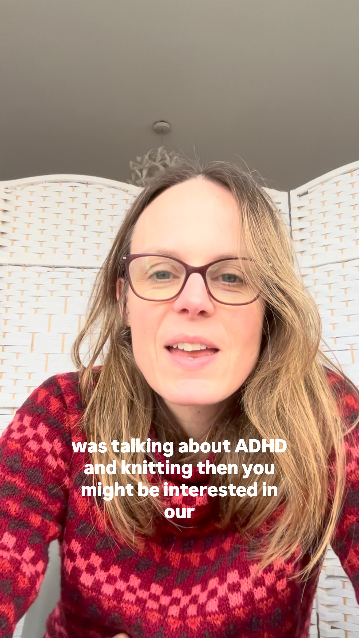If you’d like to learn more about knitting and ADHD start here! #adhdknitter