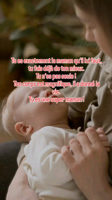 ✨ Partage ce réel à une jeune maman qui a besoin de lire ça.
Pas toujours facile cette nouvelle vie avec bébé, pas toujours évident de trouver son équilibre. C'est une période remplie de remises en questions et on oublie parfois l'essentiel !