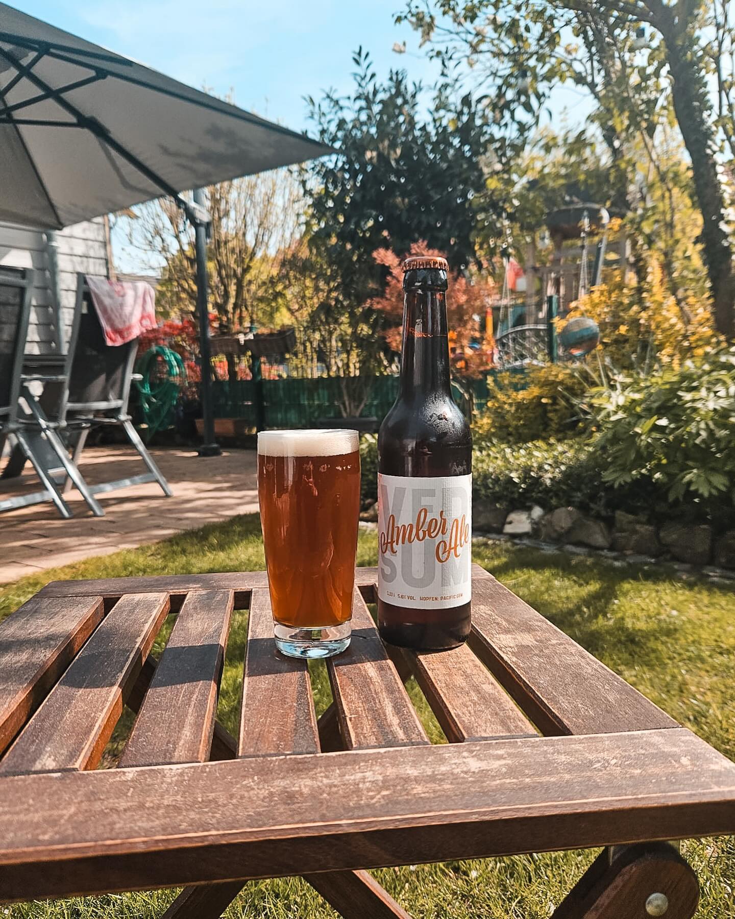 Was gibt es besseres als ein kühles VerSum im Sonnenschein? 🌞