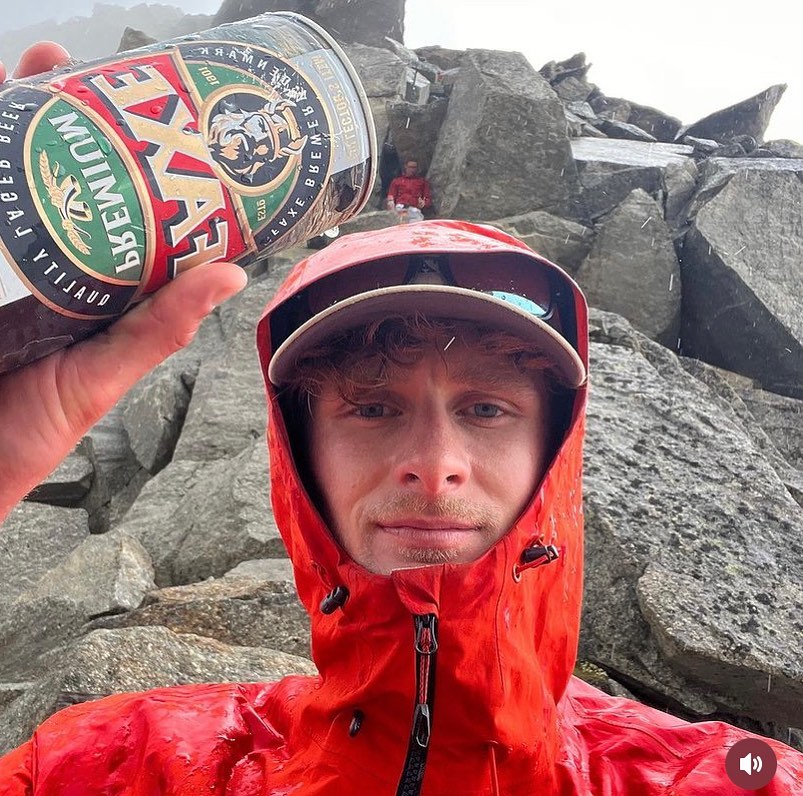 What if, in the mist of the storm, we found our Viking Spirit and said: Let’s do it! Let’s embark on epic adventures and share a Faxe! 🍻🌧️ 🥾 #faxebeer #vikingspirit
