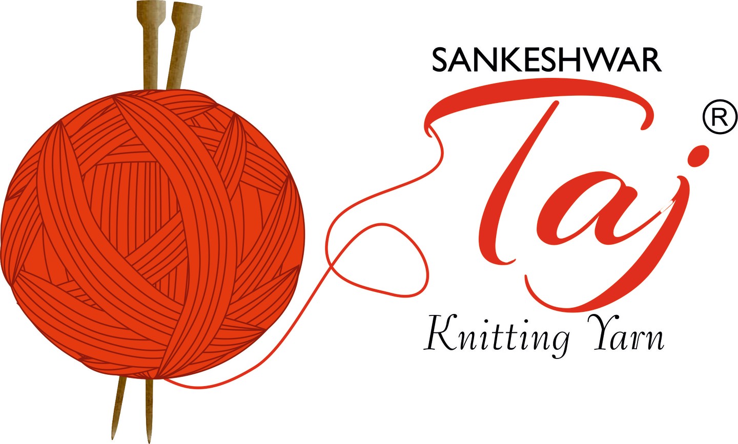 New TAJ Sankeshwar logo
#handknittingyarn #yarn #knitting #fabrics #wool #weave #logo #hky #handknit #machineknitting #india #fashion #design