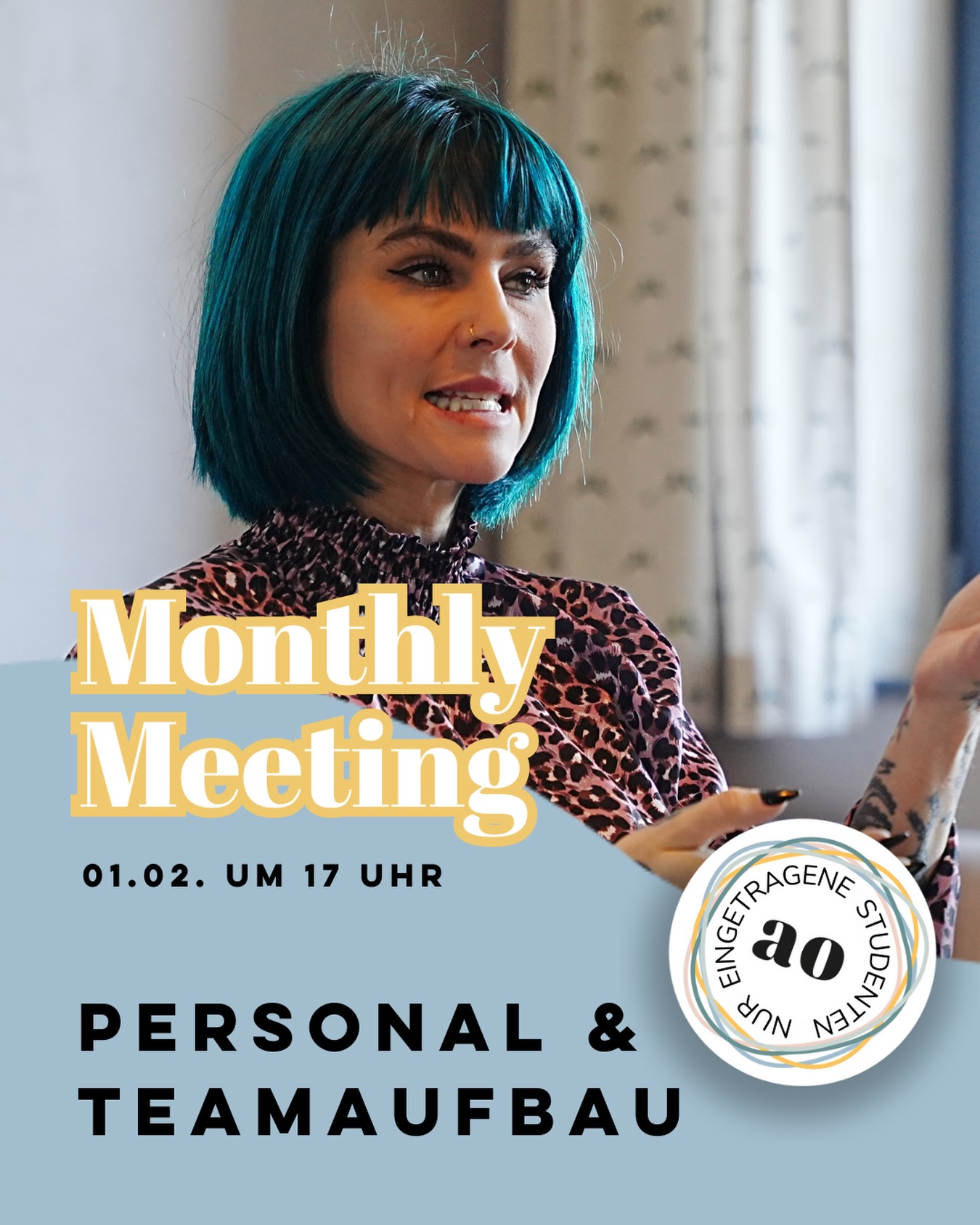 Unser nächstes Monthly Meeting ⤵️
Unser nächstes Community-Meeting findet AUSNAHMSWEISE am Sonntag, den 01.02.2026 um 17:00 Uhr statt.
Endlich mal am Wochenende 😊
💼 Thema des Abends:
Personal & Teamaufbau im Ordnungsbusiness
Wir sprechen über:
* Minijob, Angestellte & Werkstudent:innen
* Wann lohnt sich Unterstützung wirklich?
* Ablauf, Learnings & Einblicke aus der Praxis
Ein super wichtiges Thema, wenn du dein Business nachhaltig wachsen lassen möchtest, ohne dich zu verzetteln.
Wir freuen uns riesig auf den Austausch mit euch! Stellt eure Fragen und Isabella bringt ihre Erfahrungen mit.
👉 Du möchtest Teil dieser Community werden?
Dann starte deine Online-Ausbildung zum zertifizierten Ordnungscoach bei der Akademie der Ordnung. Die Monthly Meetings sind inklusive! Auch nach deiner Ausbildung.
#homeorganizing #onlineausbildung #ordnungscoach