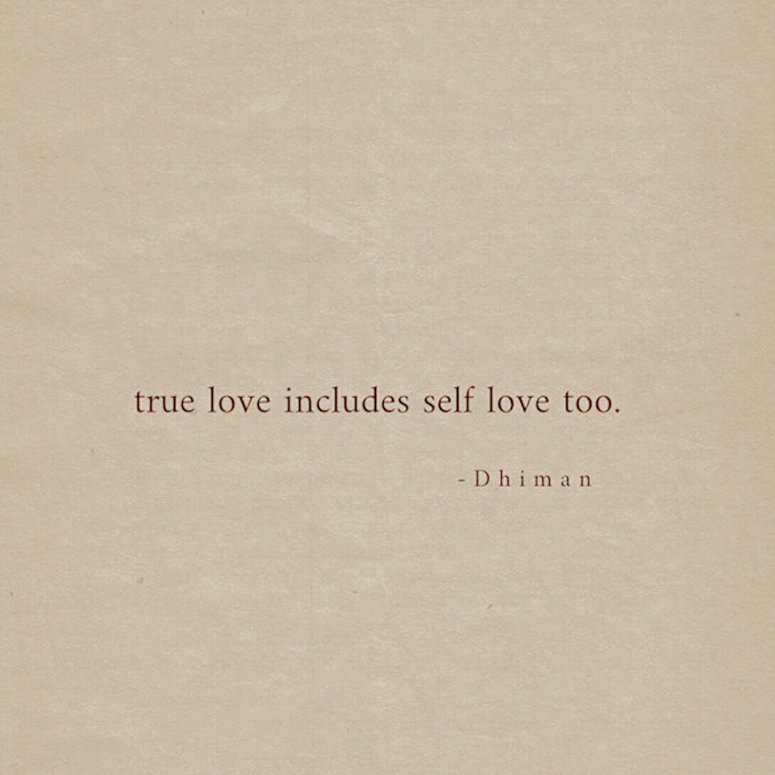 When you learn to love and respect yourself you will no longer accept anything less than love and respect from others.❤️
