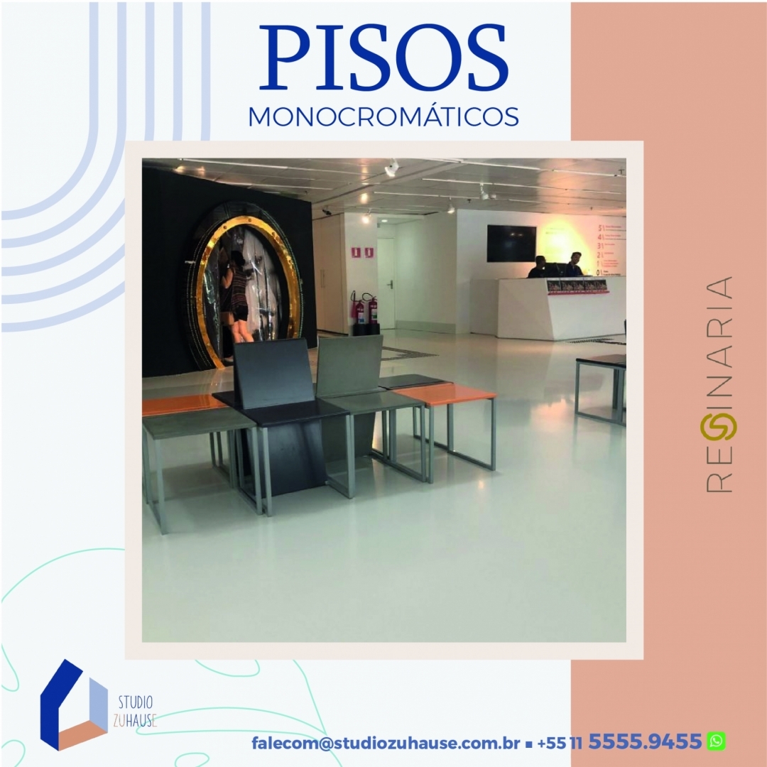 Pisos Monocromáticos
Esta linha é composta por revestimentos monolíticos de cor sólida à base das resinas Epóxi.
Possui uma paleta de cores abrangentes e de alto brilho. Os revestimentos MONOCROMÁTICOS são assépticos, de fácil aplicação e manutenção. Suas diversas opções de sistema conferem resistência mecânica gradativa, de acordo com o sistema escolhido. As cores dos sistemas monocromáticos são homogêneas, brilhantes e impactantes. Escolha qual cor monocromática que atende melhor a especificação de seu projeto.
#arquitetura #decoracao #design #architecture #ambientes #arquiteturadeinteriores #projetodearquitetura #designerdeinteriores #designdeinteriores #arquiteturaedesign
