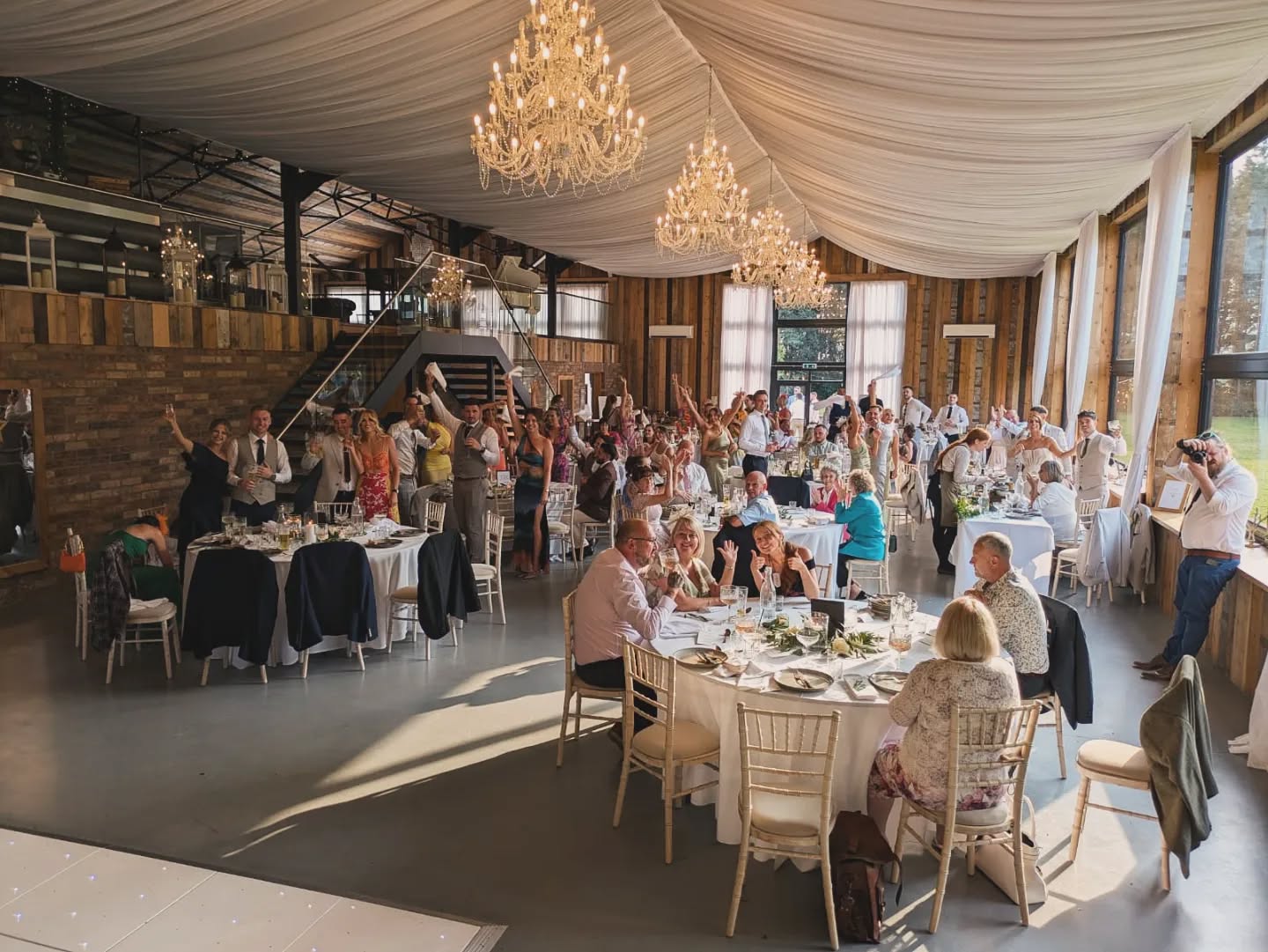 Beck & Ross! Huge congrats to this gorgeous couple. We've loved every minute of working with you. And a huge shout out to their amazing guests who were up and dancing during the wedding breakfast! What a wonderful crowd 💛